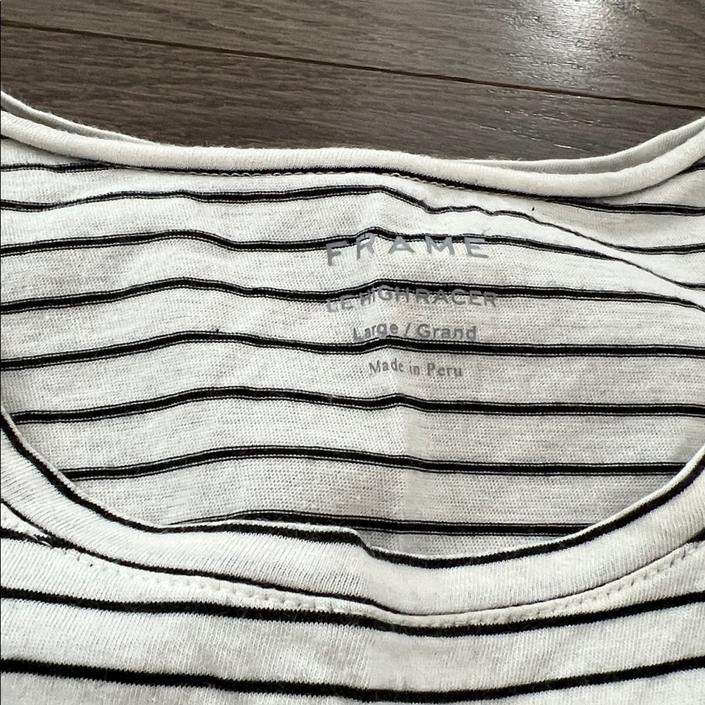 FRAME Le High Racer Striped Tank - Picture 2 of 2